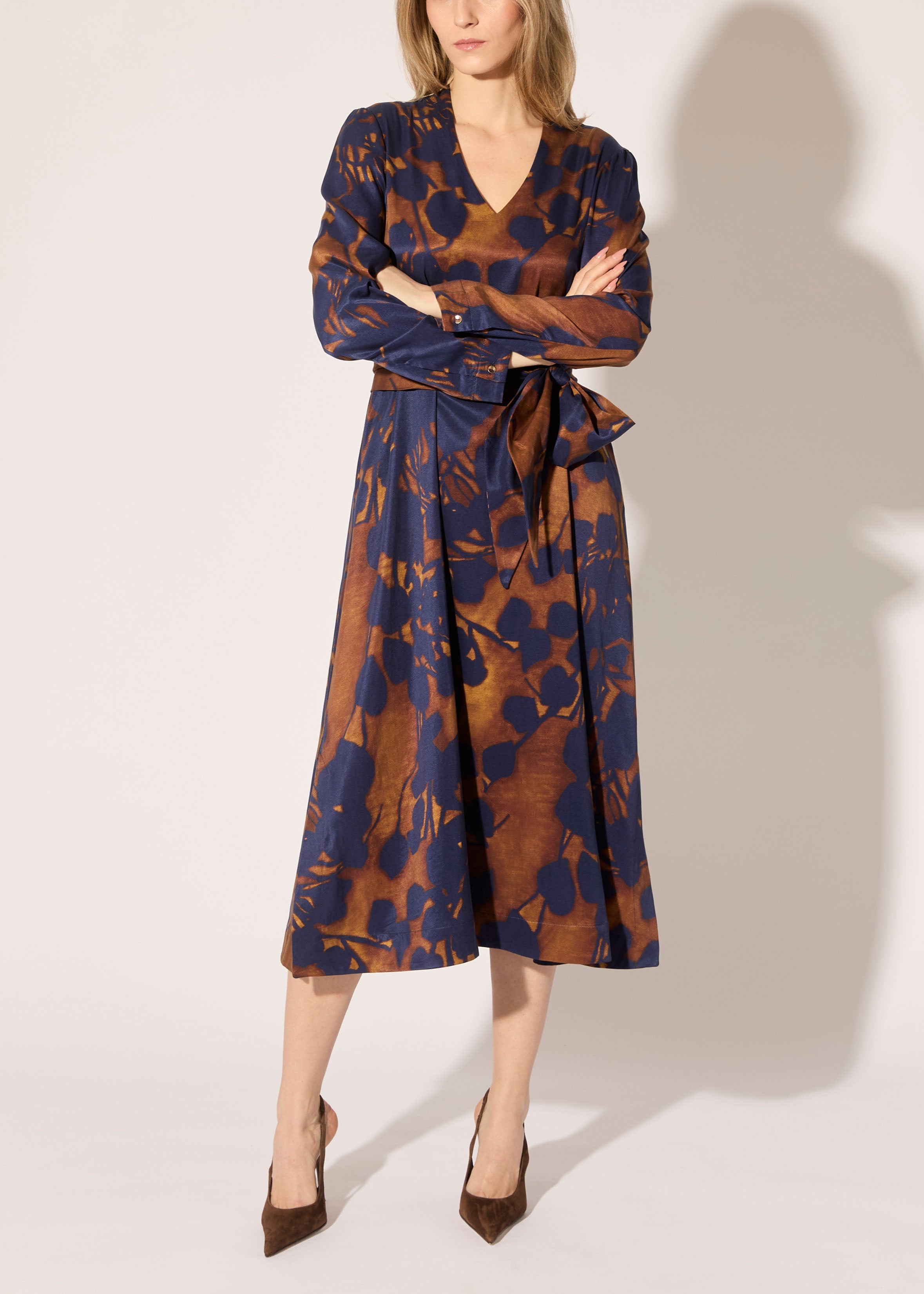 Shadow Print Dress