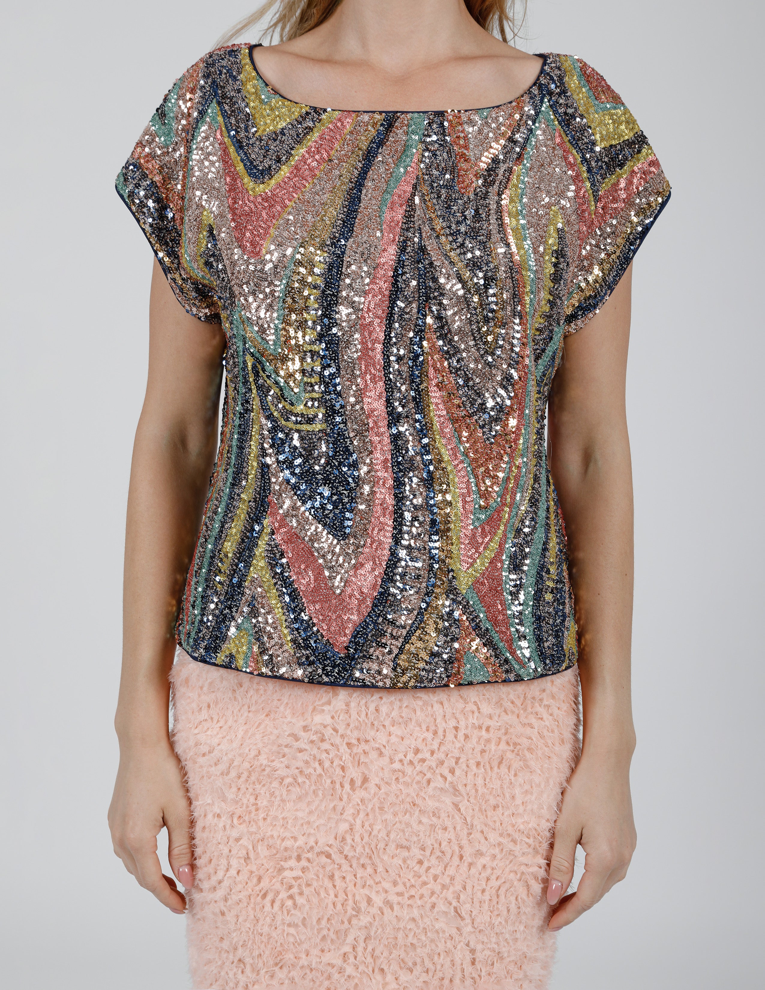 MOULIN ROUGE SEQUINED TOP