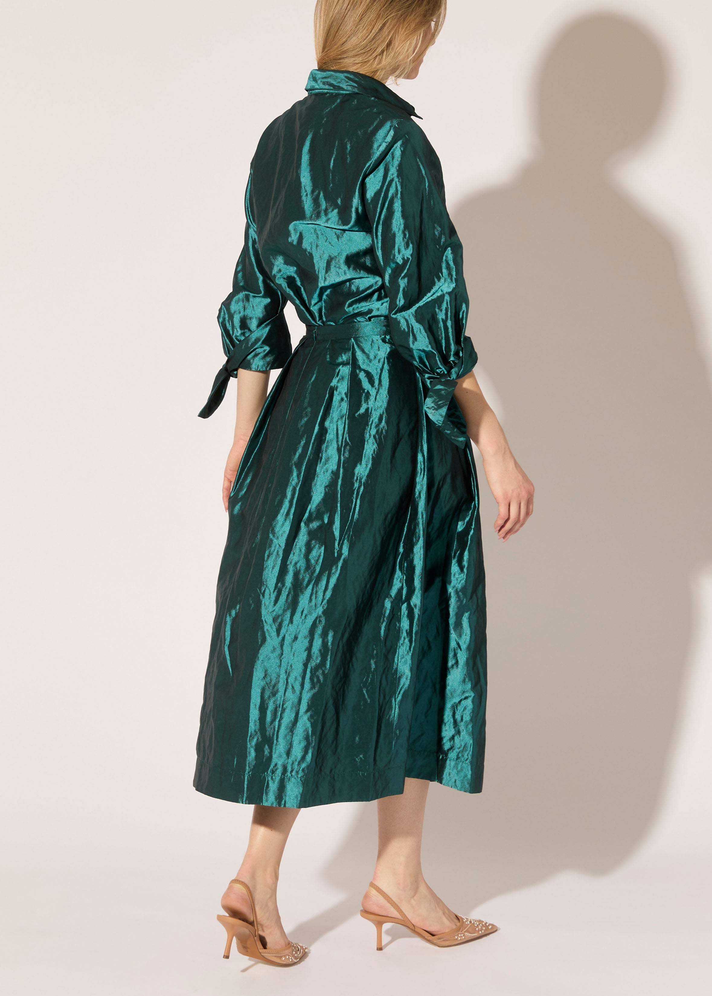 Metallic Taffeta Blouse - PREORDER