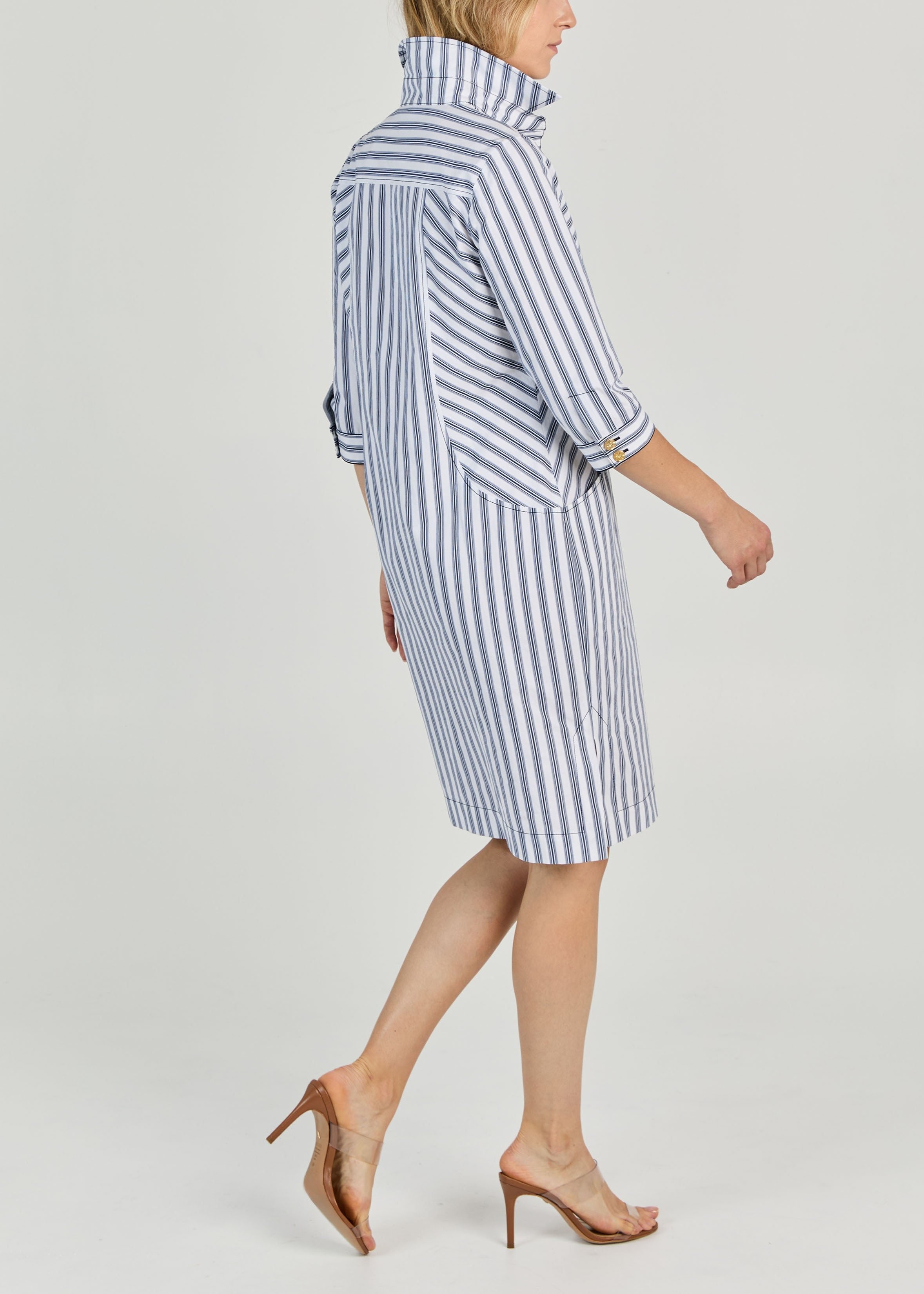 CABANA STRIPE SHIFT DRESS