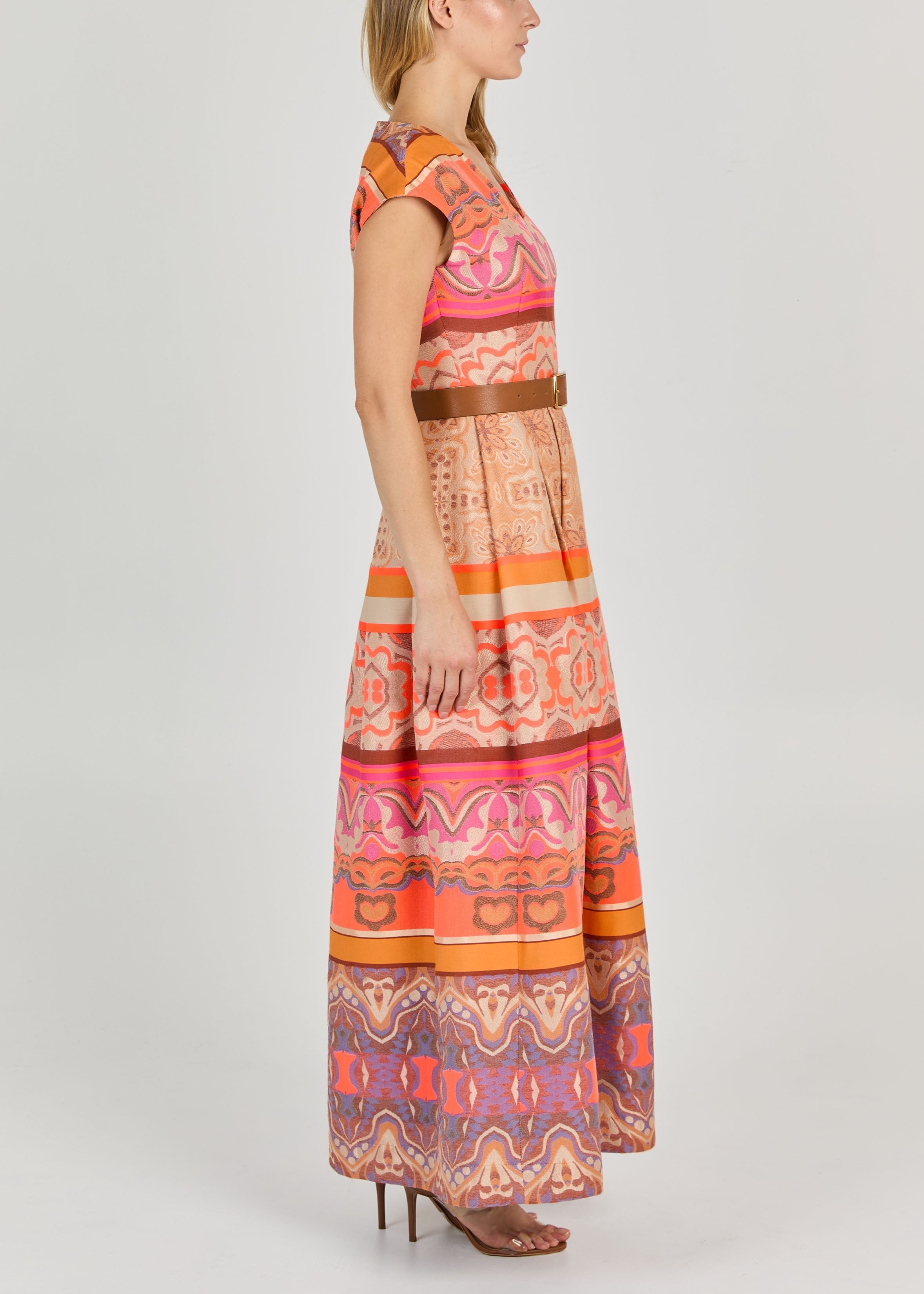 PALACIO JACQUARD MAXI DRESS - SHIPS 3.31