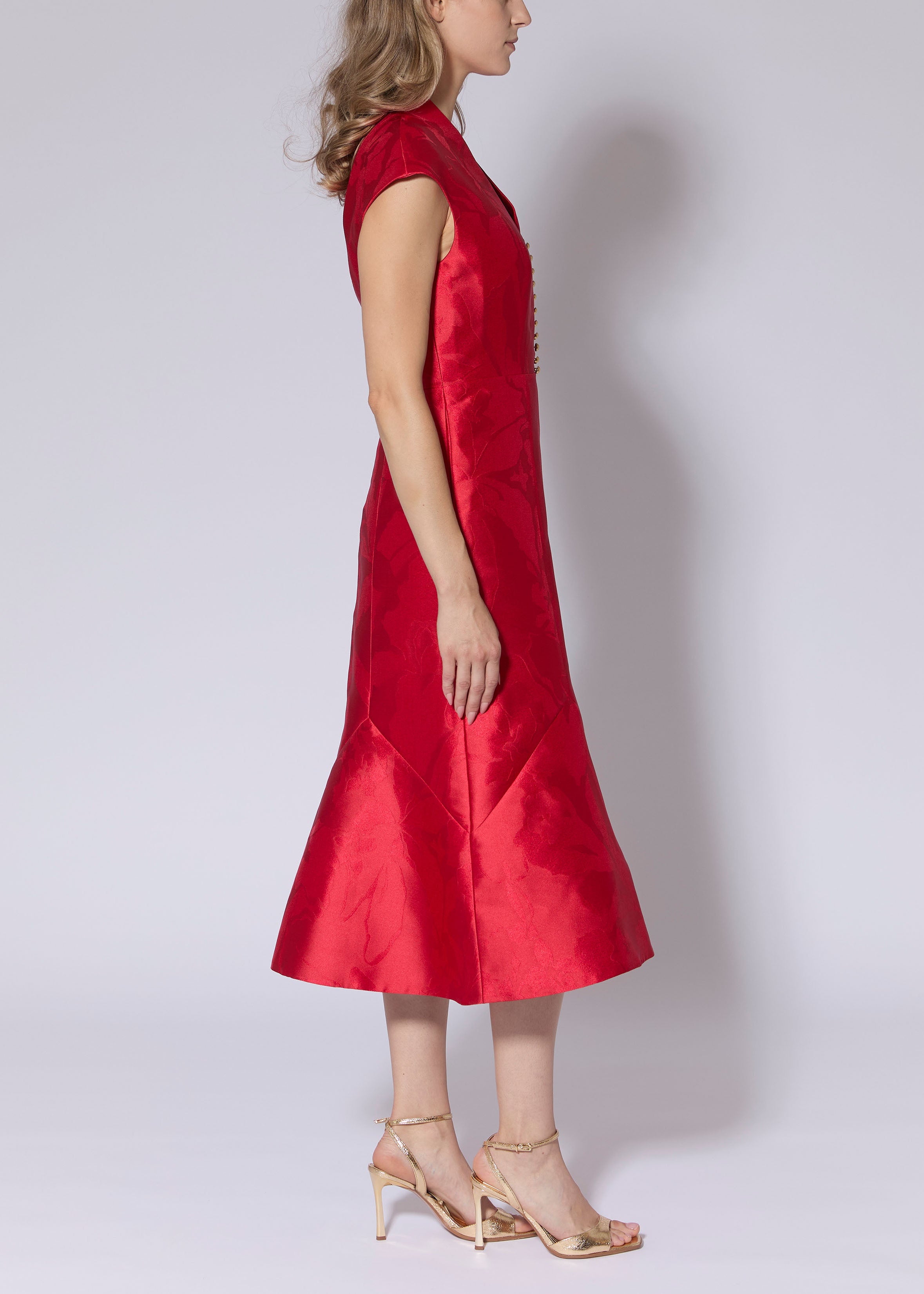 Garden Jacquard Dress