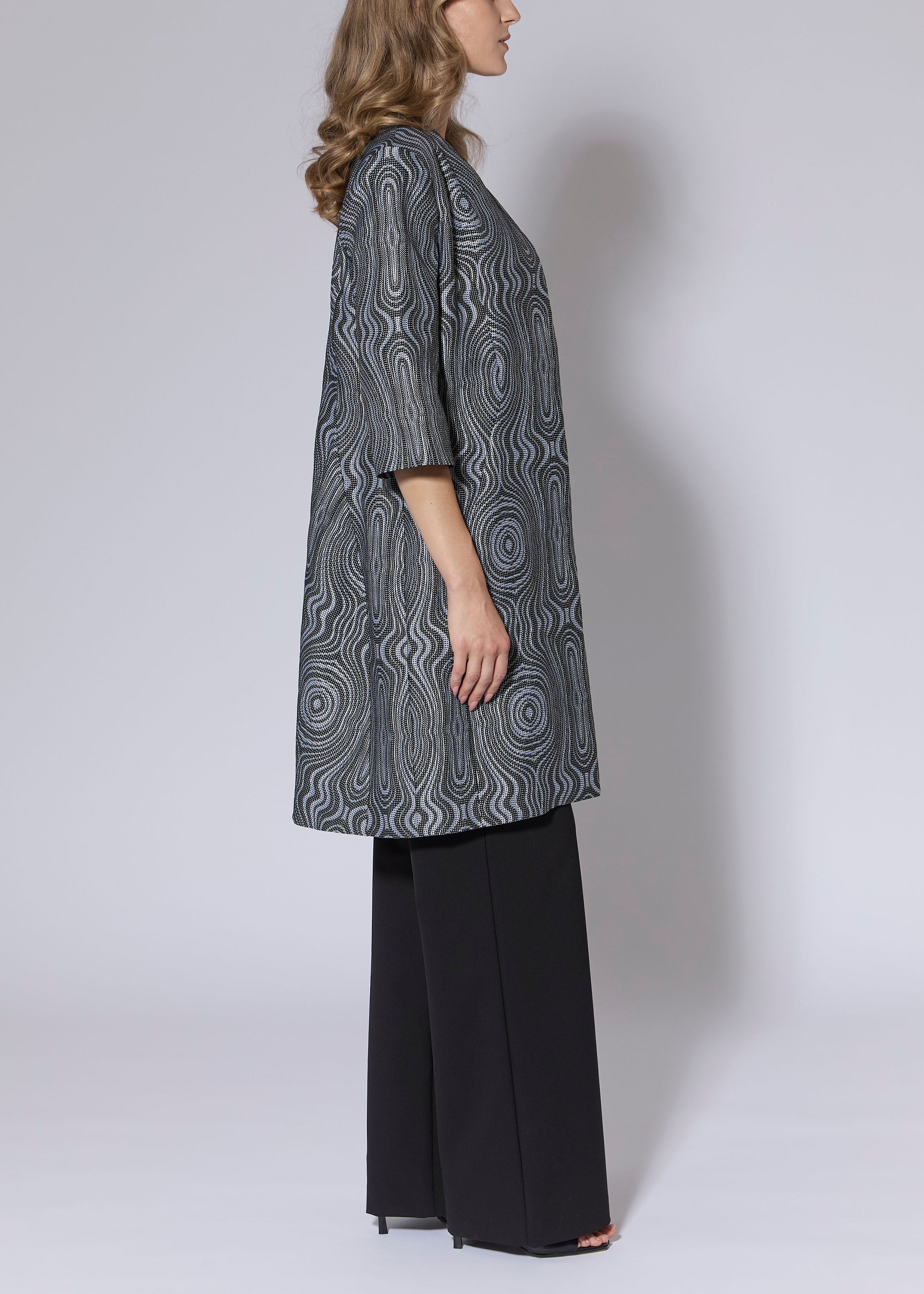 Optical Jacquard Jacket