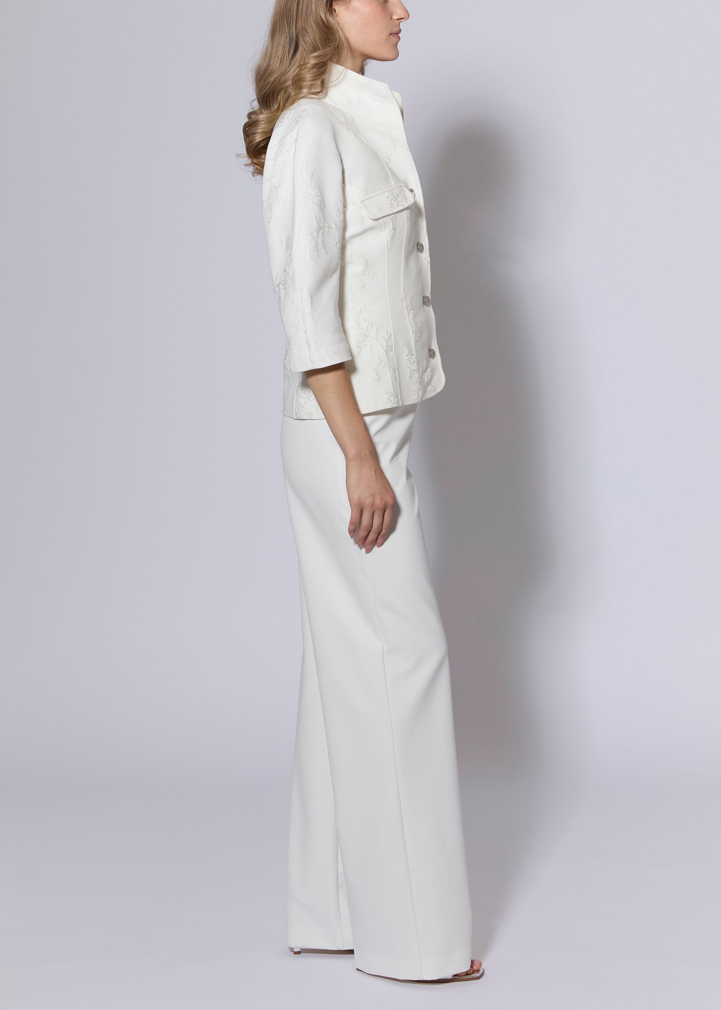 Cherry Blossom Jacquard Jacket