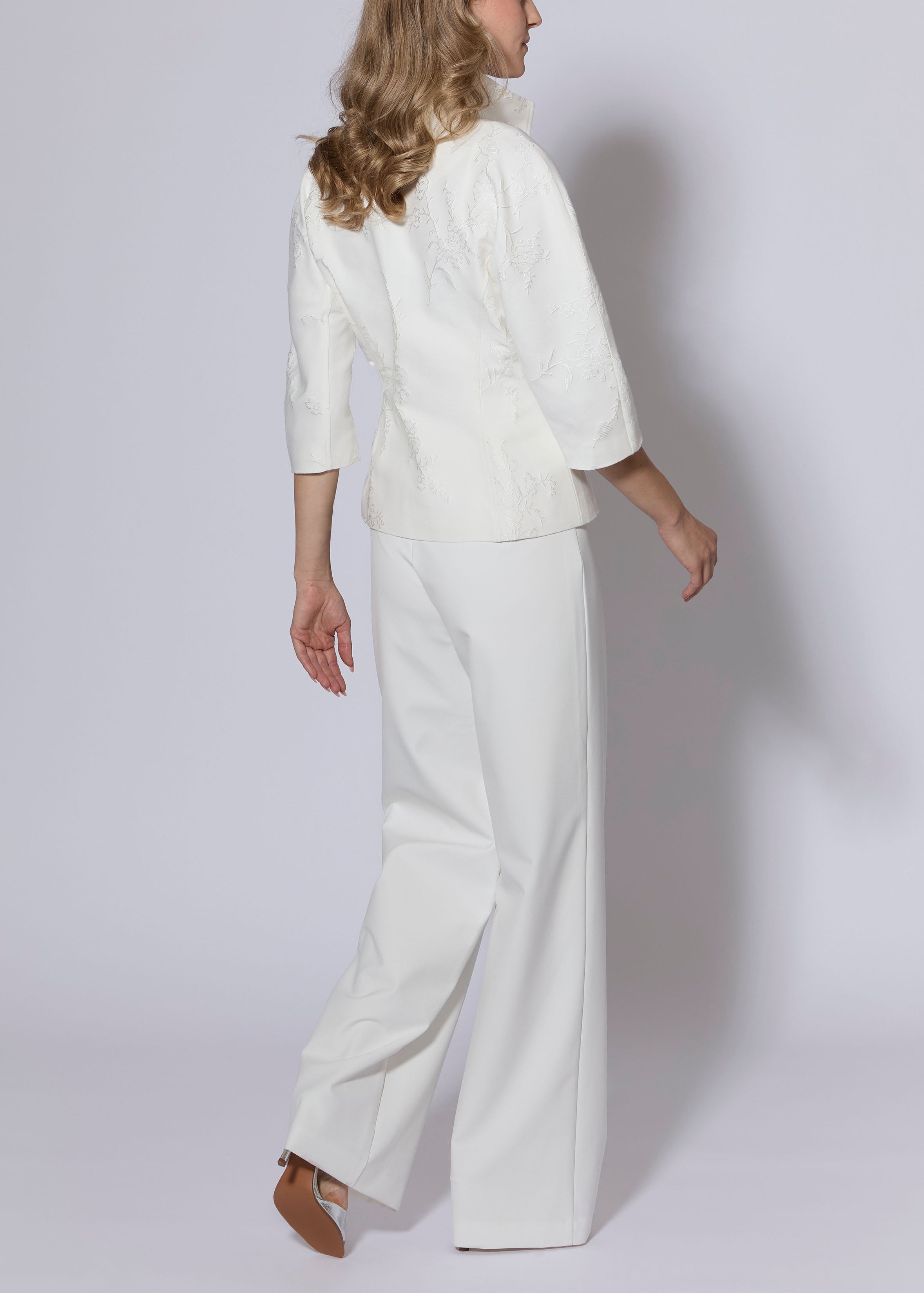 Cherry Blossom Jacquard Jacket